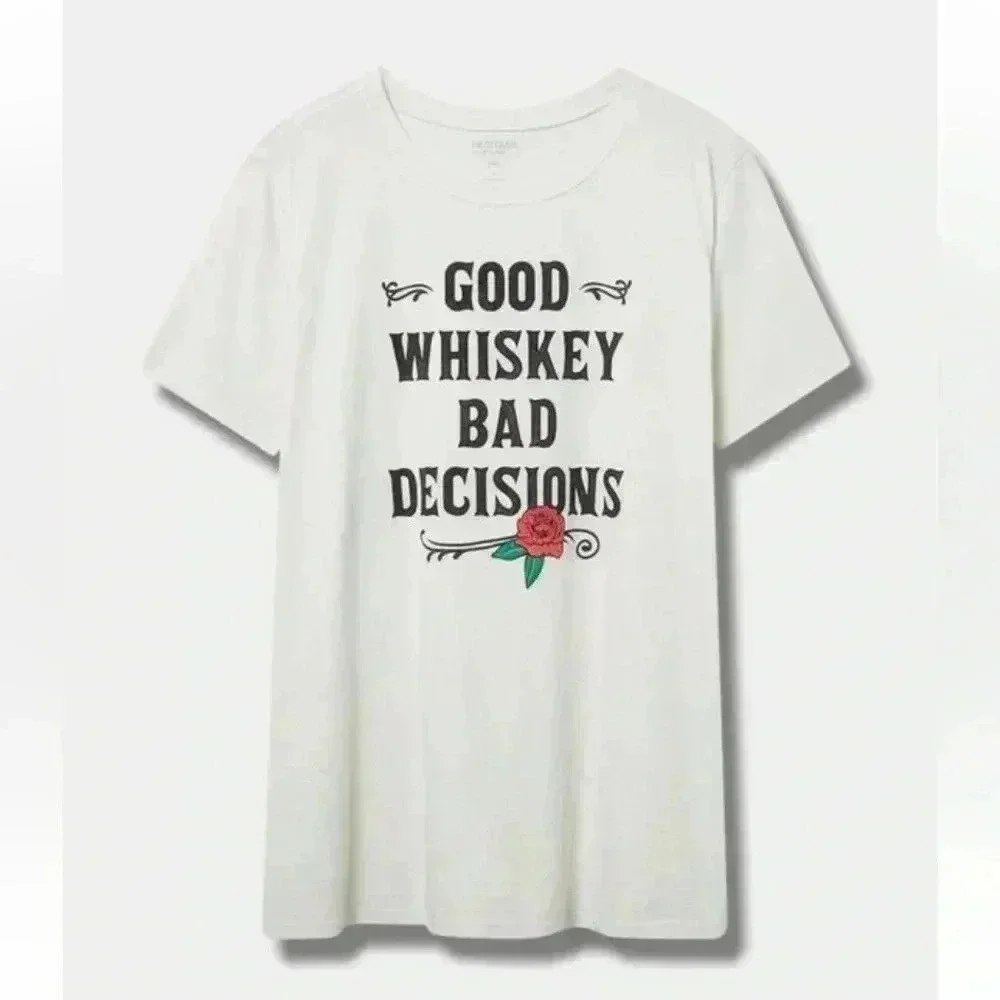 Torrid Trust Me Classic Fit Heritage Jersey Crew Tee  Plus 3X & 4X NWT - Picture 15 of 15